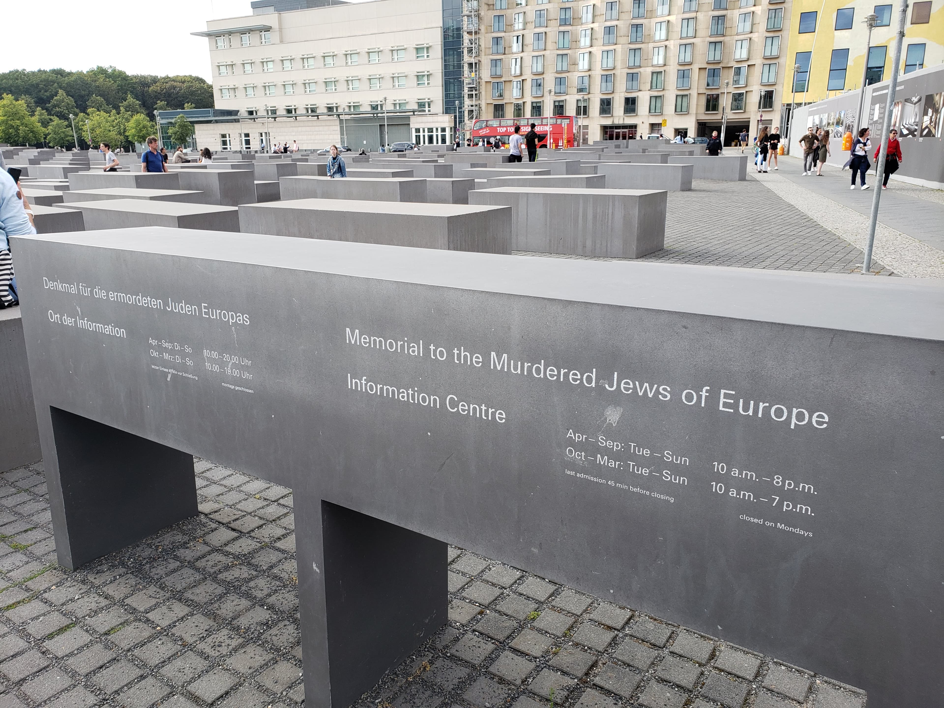 Holocaust-Denkmal (Memorial aos Judeus Mortos na Europa)